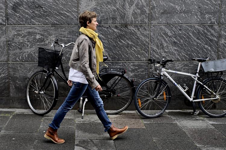 Cykeltyveri. Kerstin From har tre gange fået stjålet sin ladcykel. 