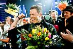 Jubel. Brinck vandt grandprixet i 2009. I den europæiske del af konkurrencen endte han på en hæderlig 13-plads. 