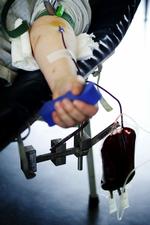 Blod. Kun en tredjedel af nye donorer er mænd. 