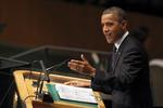 Tale. Den amerikanske præsident, Barack Obama holdt tidligere i dag tale i FN's Generalforsamling. 