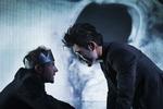 Spejling. Macbeth kæmper med sin egen skygge: Banquo som billede på den menneskelighed, Macbeth har lagt bag sig (Nicolai Dahl Hamilton og Thomas Hwan). 