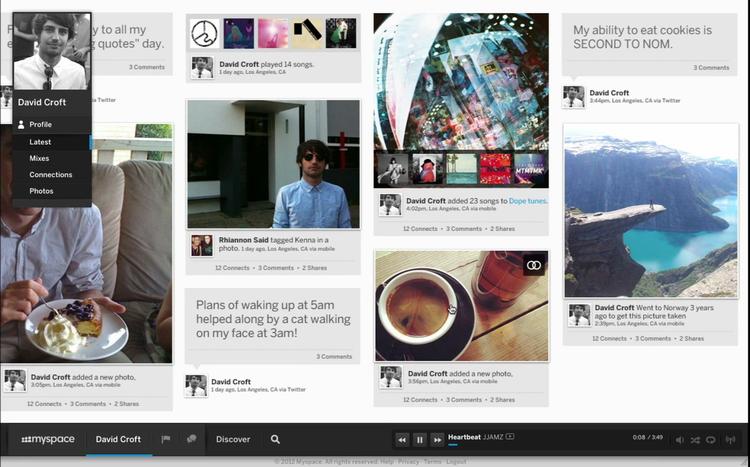 COMEBACK. Justin Timberlake ser ud til at være en mand af sit ord. I hvert fald ser det ud som om, at han bragt "sexy back" til MySpace (bill.), som han nu er medejer af. (Foto: Screendump) 