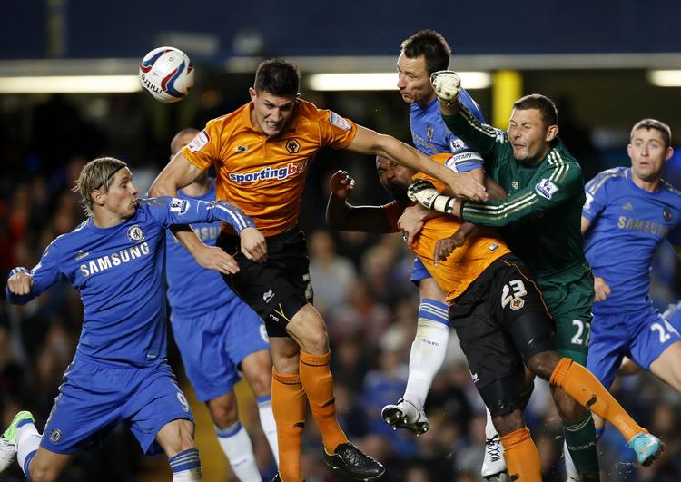nedsablet. Wolves havde skiftet hele holdet på nær én mand før pokalkampen mod trimmede Chelsea. Og det kostede Ståle Solbakkens mandskab dyrt. 