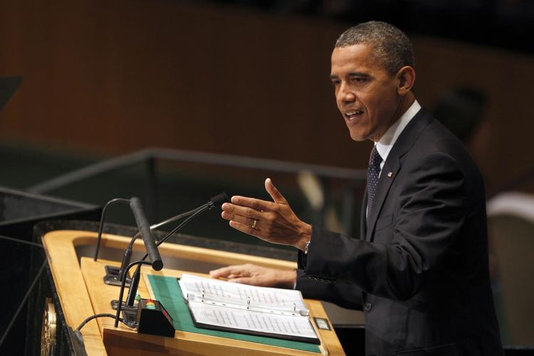 Opsang. Barack Obama roses i Vesten men kritiseres af muslimske ledere for sin tale i FN. 