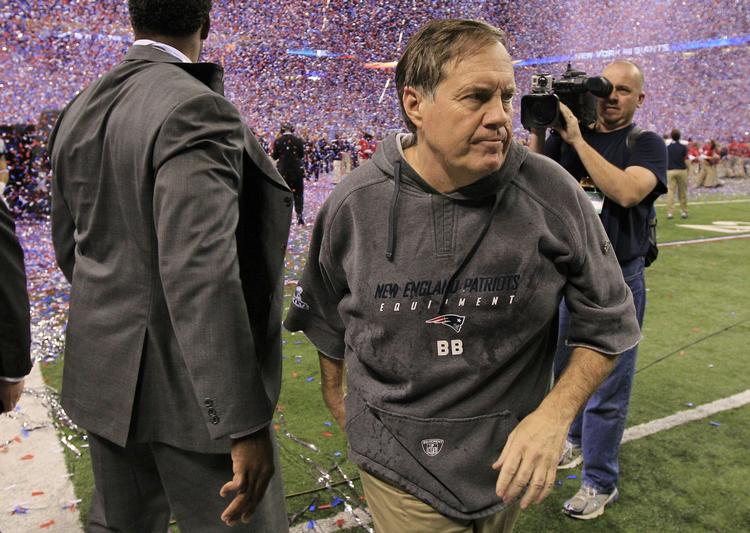 straffet. Som træner tabte Bill Belichick tidligere i år Super Bowl med New England Patriots. 