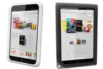TABLETS. Nook HD (tv.) og Nook HD+ (th.) er netop blevet lanceret af Barnes and Noble i USA. Som noget nyt kommer de også ud i Europa. 
