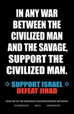 Anholdt. Plakaterne blev i første omgang dømt ulovlige, men efter en retssag, kom de op at hænge på ti undergrundsstationer i New York. 