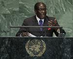 Diktator. Robert Mugabe vinder næppe nogen popularitetskonkurrence i USA efter sin tale i New York. 