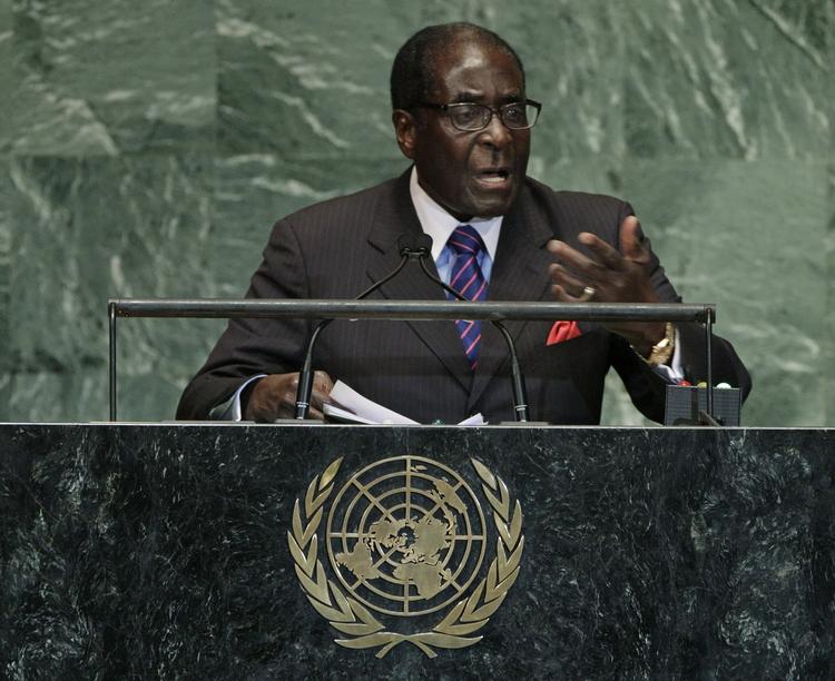 Diktator. Robert Mugabe vinder næppe nogen popularitetskonkurrence i USA efter sin tale i New York. 