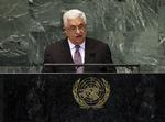 Tale. Mahmoud Abbas ønsker en opgradering af den palæstinensiske FN-status. 