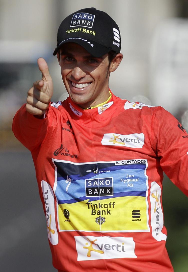 selvtillid. Alberto Contador kommer med en frisk sejr i Milano-Torino, når han i dag stiller op i 'De døde blades klassiker' - eller Il Lombardia, som det norditalienske løb også hedder. 