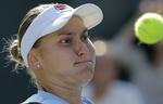 Uforståeligt. Nadia Petrova indledte turneringen i Tokyo med at have ondt i ryggen. 
