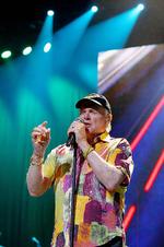 Originalt. Mike Loves (i billedet) søn, Christian Love, overtager de andre Beach Boys' plads i bandet. 