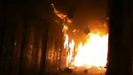 Storbrand. Det ældgamle marked i Aleppo står i flammer. 