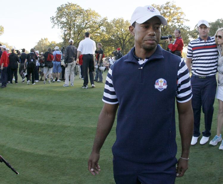slået. Tiger Woods måtte igen se Europa løbe med sejren i Ryder Cup. 