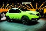 Peugeot. En af de repræsenterede bilmærker på biludstillingen. 