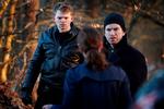 TV. Asbjørn Duncker og Mathias Borch under efterforskning sammen med Sarah Lund. Men hvem er denne sæsons bad guy i 'Forbrydelsen'? 