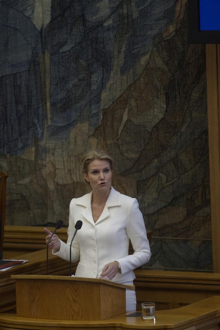 Fremtid. Folkeskolen fyldte godt i statsminister Helle Thorning-Schmidts anden åbningstale i Folketinget. 