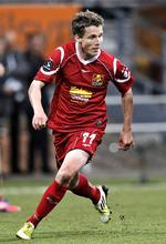 angriber.  Morten Nordstrand er valgt til at tage kampen op med Chelseas forsvar. 