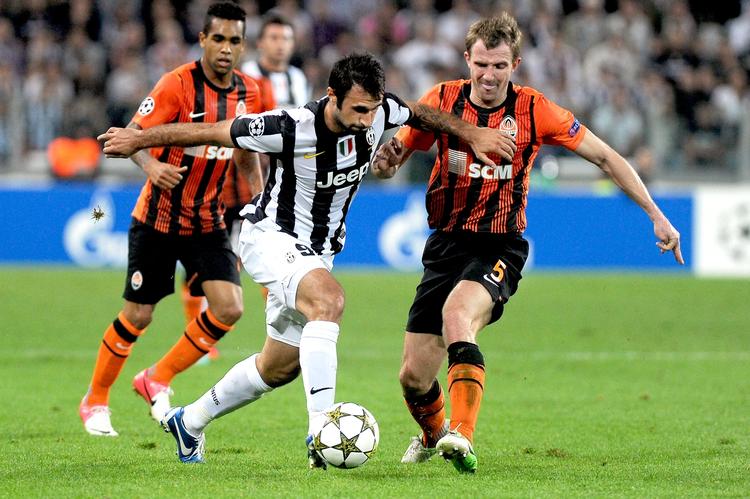 uafgjort. Juventus forsøgte sig med fire forskellige angribere mod Donetsk, men scorede kun en gang. 