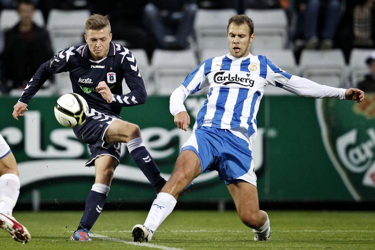 Velkendt. Casper Sloth (t.v.) har spillet 33 kampe for Danmark. Senest otte gange på U21-holdet. 