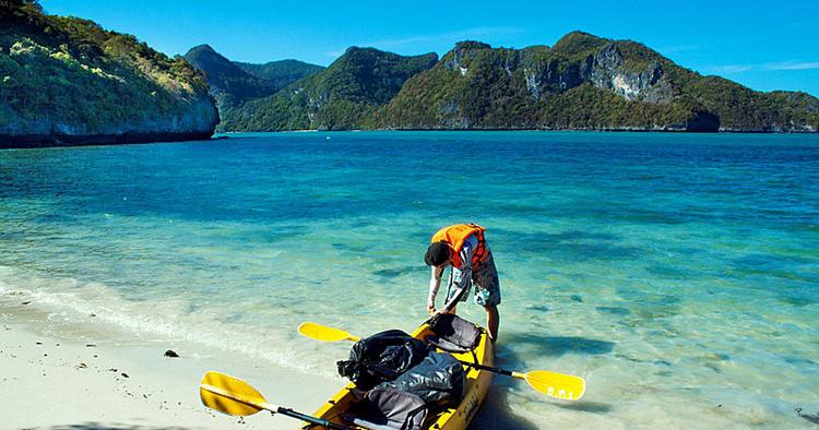 ALENETID. På øerne i den thailandske nationalpark Ang Thong kan du få et tropeparadis fuldstændigt for dig selv. 