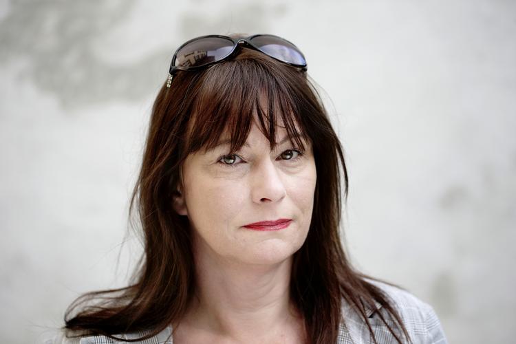 Moden? Grønthandleren på Falkoner Allé er Marianne Eilenbergers yndlingsbutik uden for cyberspace. Den fikse sac marché er hendes eneste køretøj. 