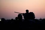 kampklar. En tyrkisk kampvogn fotograferet i dag i Akcakale, der blev ramt af morterer fra Syrien tidligere på ugen. 