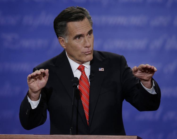 Løfte. »Med mig som præsident vil der blive skabt et virkeligt økonomisk opsving«, siger Romney. 