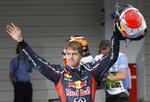 Succes. Der er fart i Sebastian Vettel for tiden. Lørdag morgen dansk tid kunne han atter række hænderne i vejret. 
