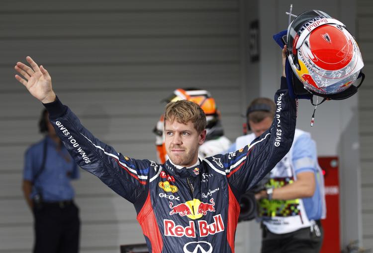 Succes. Der er fart i Sebastian Vettel for tiden. Lørdag morgen dansk tid kunne han atter række hænderne i vejret. 