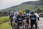 Tour-stjerner. Bradley Wiggins (til venstre) og Chris Froome styrede Touren, men kræfterne er sluppet op. 