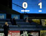 BAGUD. Første halvleg startede fint for Brøndby, men efter et kvarter var Auri Skarbalius' tropper bagud. 
