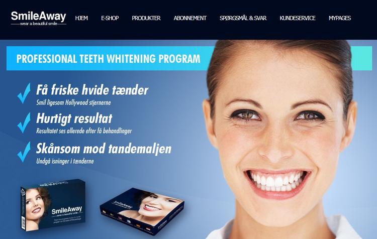 smil. Det er firmaer bag produkter som Smileaway, som er i Forbrugeriombudsmandens søgelys. 