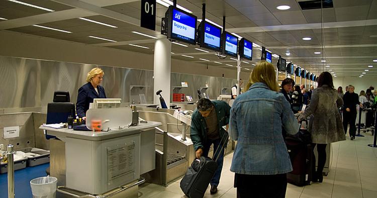 UPS. Sola-lufthavnen uden for Stavanger forsøger sig nok ikke igen med en særlig fast track kun for mænd. 