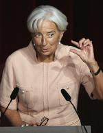 opsang. IMF's chef, franskmanden Christine Lagarde, advarer grækerne om, at »handling betyder handling, ikke bare snak«. 