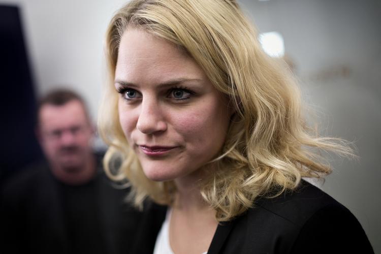 Kampklar. Johanne Schmidt-Nielsen er klar til at indgå aftale om finansloven. 