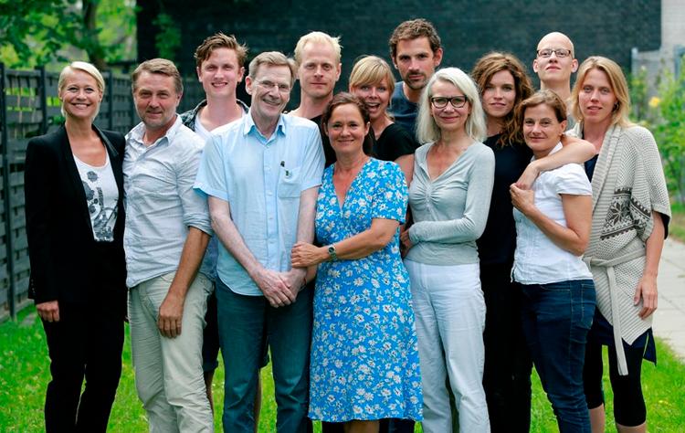 Cast. Her er skuespillerne i 'Arven efter Veronika', der ventes at ramme DR i 2014. 