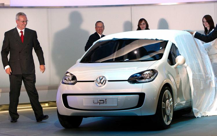 Miniput. Volkswagens 'UP!' blev afsløret på bilmesse i Frankfurt allerede i 2007. I dag er den den absolut mest populære bil blandt danske købere. 