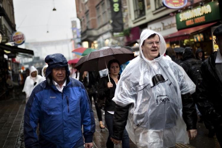 vådt. Hvis det er sol, man drømmer om i efterårsferien, får den en dårlig start. 