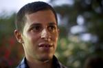 Fri. Et nyere billede af Gilad Schalit, der blev berømt under sine over fem år i fangenskab. 