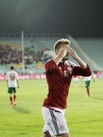 Top-10. Med sin 21. scoring på landsholdet er Nicklas Bendtner nu balndt de ti mest scorende i rødt og hvidt nogensinde. 