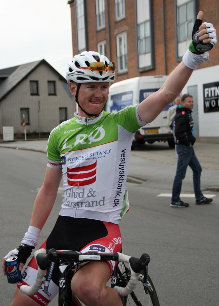 imponerende. André Steensen udbyggede føringen i Kreiz Breizh Elites med sejr på enkeltstarten. 