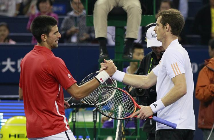revanche. I US Open-finalen vandt Andu Murray, men i dag fik Novak Djokovic finalensejren i Shanghai. 