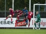 NEDTUR. Sidste sæson mødtes HB Køge og Lyngby i Superligaen, men i dag gjaldt det den næstbedste række. 