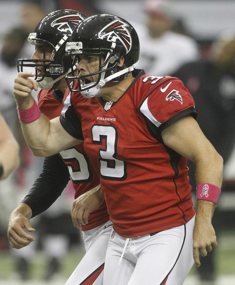 Matchvinder. Matt Bryant sikrede sejren til Atlanta Falcons. 