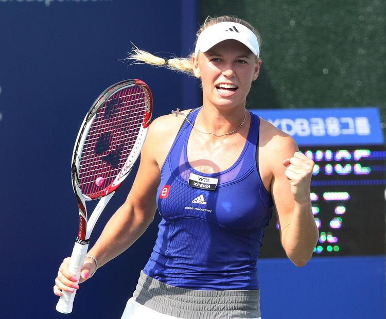 Klar. Med et langt ridt i Moskva kan Wozniacki slutte året i top-10. 
