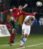 uafgjort. Tjekkiet og Bulgarien spillede 0-0 i Danmarks VM-gruppe. 