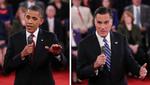 Rivaler. Barack Obama gik langt mere til Mitt Romney i nattens duel sammenlignet med den seneste debat for 13 dage siden. 