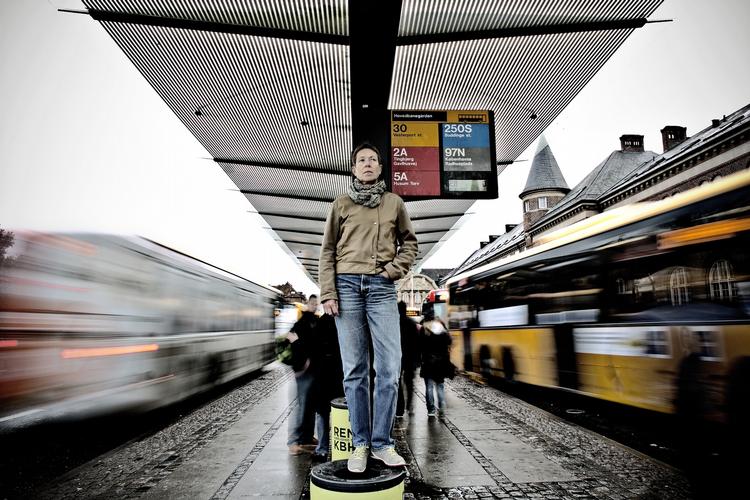 Opleveren. Susanne Krawack tager mest bybussen for oplevelsens skyld, og det sker sjældent. 